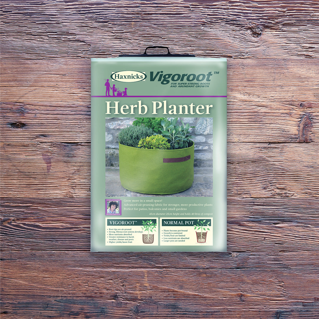 Vigoroot Herb Planter pack shot